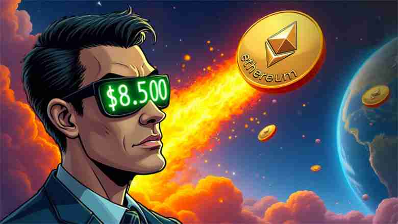 以太坊eth价格预测：渣打银行上调预期，分析师将目标价定为 8,500 美元